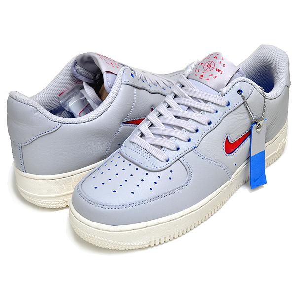 NIKE（ナイキ） NIKE AIR FORCE 1 07 PREMIUM vast grey/challenge red ck4392 ...