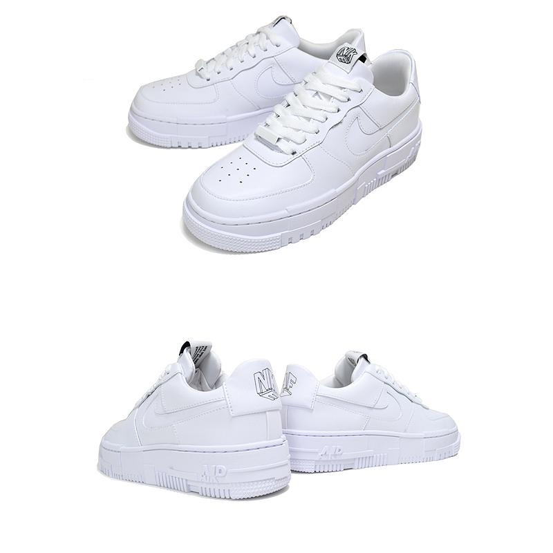 NIKE（ナイキ） NIKE WMNS AF1 PIXEL white/wht-black-sail ck6649-100