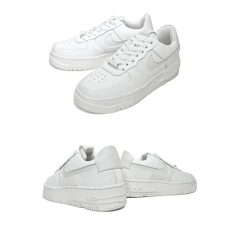 NIKE エアフォース　1  ホワイト エア フォース 1 NIKE WMNS AF1 PIXEL summit white/photon dust