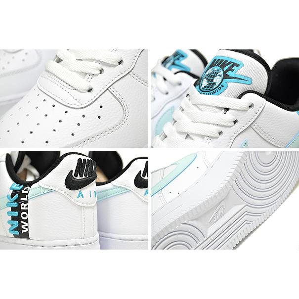 NIKE AIR FORCE 1 07 LV8 WORLD WIDE PACK white/glacier blue-blue fury ck6924-100 ナイキ エアフォース 1 07 エレベイト ワールドワイド スニーカー ホワイト｜limited-edition｜04