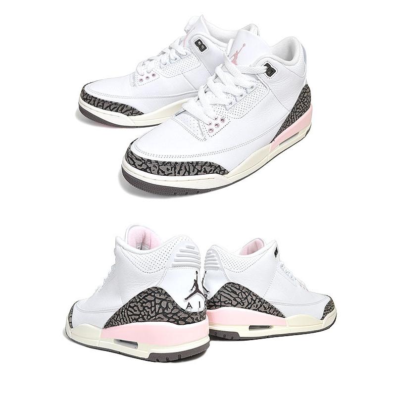 エア ジョーダン 3 NIKE WMNS AIR JORDAN RETRO white/dark mocha