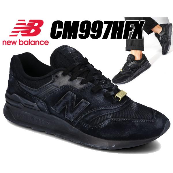 997シリーズ NEW BALANCE CM997HFX width D VINTAGE BLACK