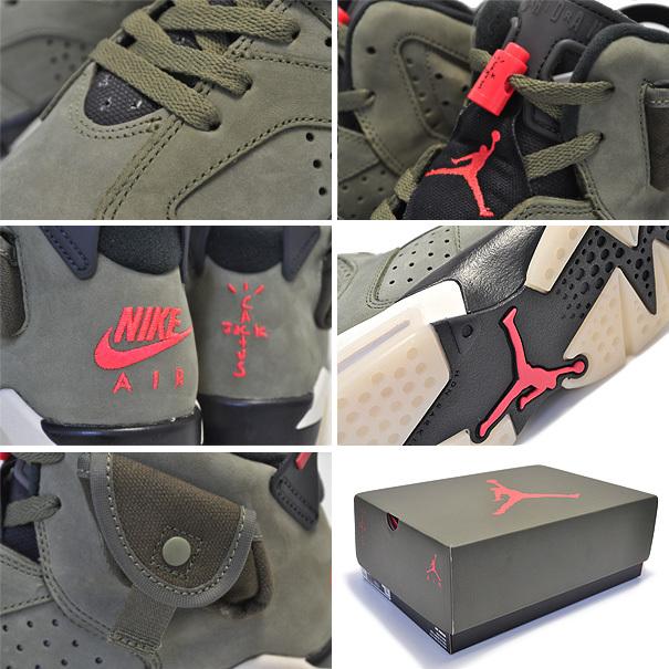 Jordan NIKE AIR JORDAN 6 RETRO SP GS TRAVIS SCOTT medium Jordan NIKE AIR JORDAN 6 RETRO SP GS TRAVIS SCOTT medium