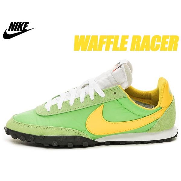 NIKE WAFFLE RACER green nebula/amarillo cn8115300 ナイキ ワッフルレーサー スニーカー