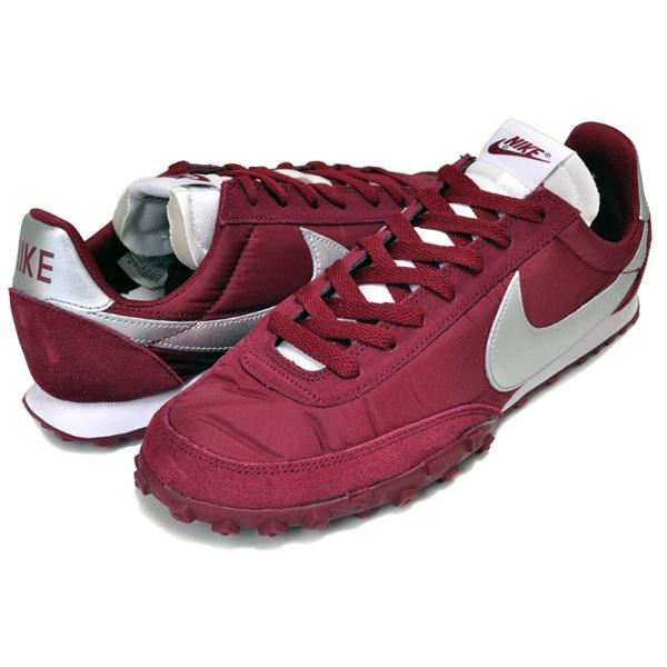 NIKE（ナイキ） NIKE WAFFLE RACER team red/metallic silver-white
