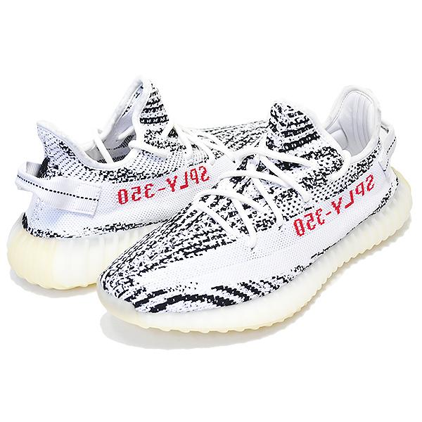 adidas（アディダス） adidas YEEZY BOOST 350 V2 ZEBRA WHITE/CBLACK