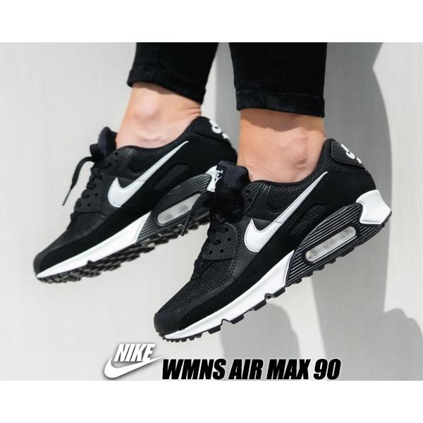 エア マックス 90 NIKE WMNS AIR MAX black-white-black cq2560-001