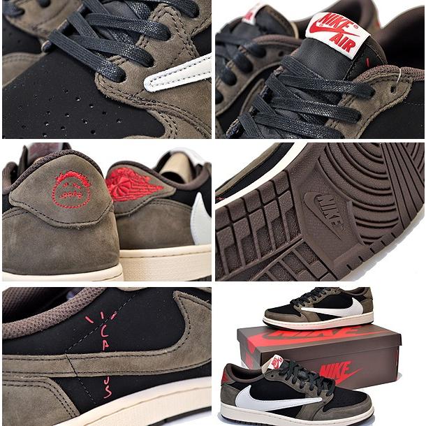 新品トラビススコットAirJordan1 Low DarkMocha Jordan 1 Retro Low OG SP Travis Scott Mocha Men's - CQ4277-001 - US