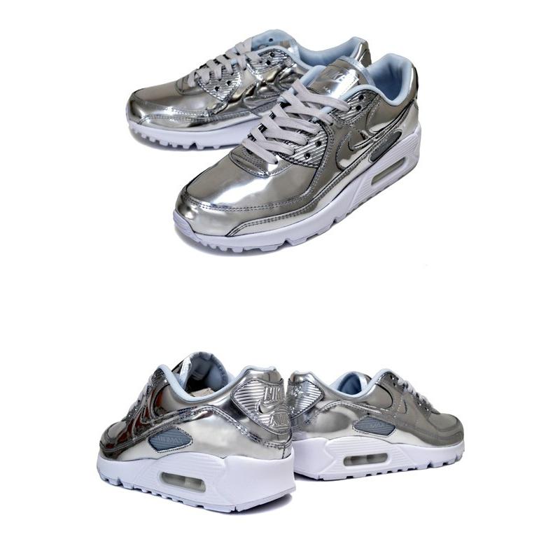 NIKE（ナイキ） NIKE WMNS AIR MAX 90 SP METALLIC PACK chrome/chrome