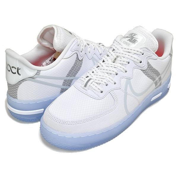 NIKE ナイキ AIR FORCE 1 エアフォース1 ホワイト SV 25 NIKE（ナイキ） NIKE AIR FORCE 1 REACT QS white/light bone-sail