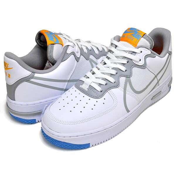 NIKE（ナイキ） NIKE AIR FORCE 1 REACT white/lt smoke grey ct1020