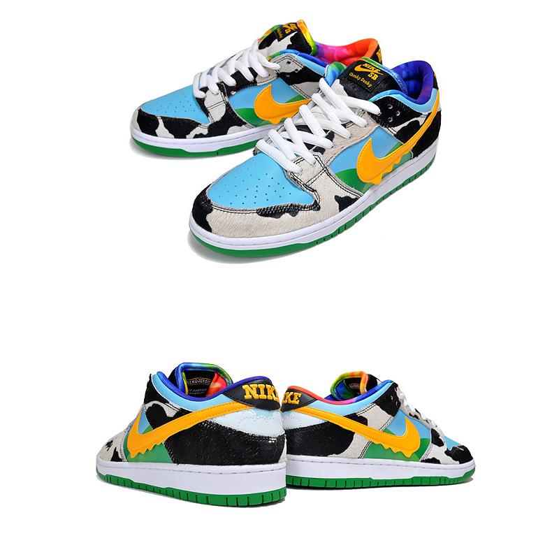 Nike SB NIKE DUNK LOW PRO QS BEN & JERRYS white/university gold 