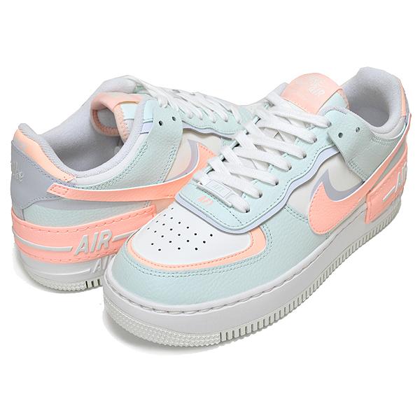 NIKE  AIR FORTH1 シャドウ CU8591-104 NIKE（ナイキ） NIKE WMNS AF1 SHADOW sail/barely green-crimson tint