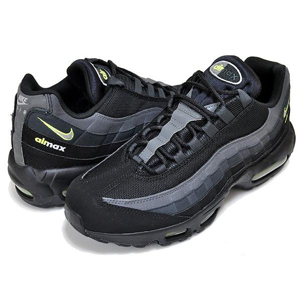 エア マックス 95 NIKE AIR MAX black/lt smoke grey-volt エア マックス 95 NIKE AIR MAX black/lt smoke grey-volt