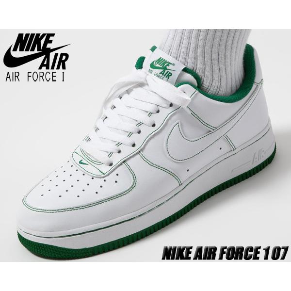 エア フォース 1 NIKE AIR FORCE 07 white/wht-pine green cv1724-103