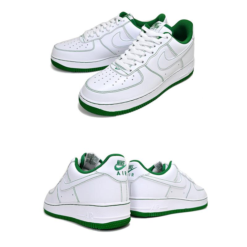 Nike Air Force 1 ホワイト/グリーン Amazon | [ナイキ] エアフォース 1 07 AIR FORCE 1 07 white/wht