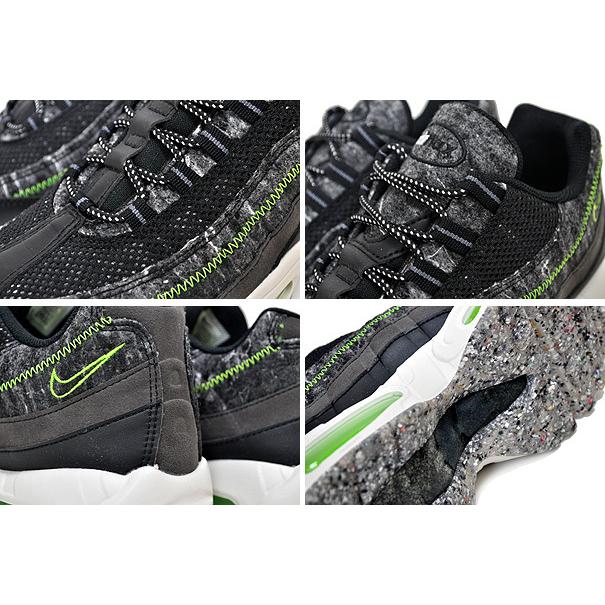 NIKE AIR MAX 95 black/electric green cv6899-001 MOVE TO ZERO ナイキ エアマックス 95 エキセントリックグリーン メンズ スニーカー AM95 サステナブル｜limited-edition｜04