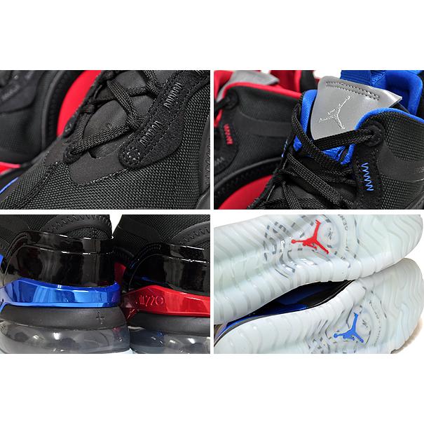 Jordan NIKE JORDAN AEROSPACE 720 QS PSG black/reflect silver red