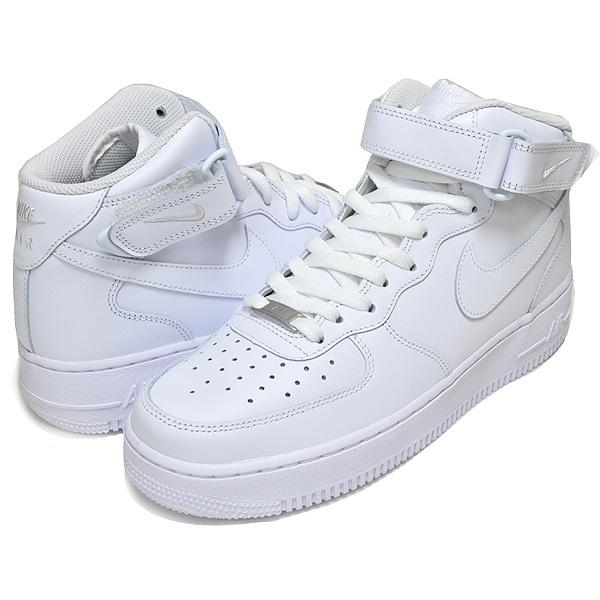 エア フォース 1 NIKE AIR FORCE MID 07 white/white cw2289-111