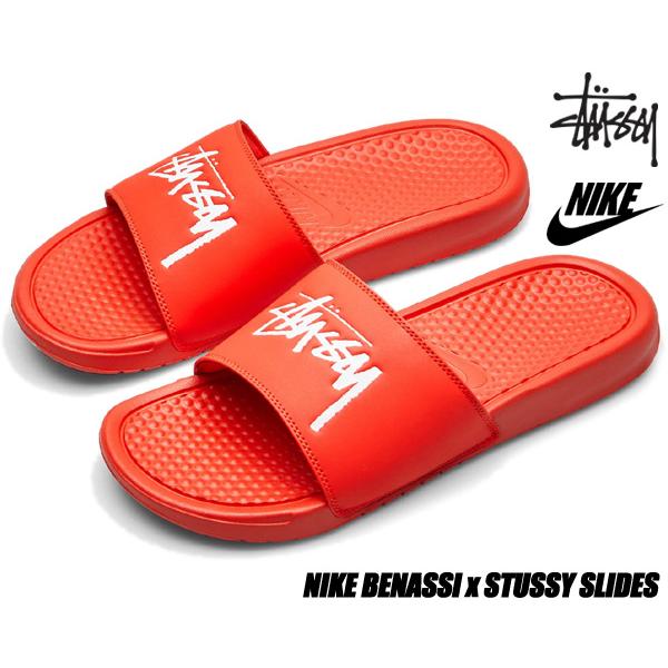 STUSSY（ステューシー） NIKE BENASSI STUSSY habanerd red/white