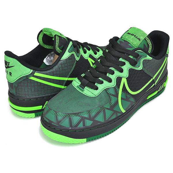 NIKE（ナイキ） NIKE AIR FORCE 1 REACT QS NAIJA black/green strike 