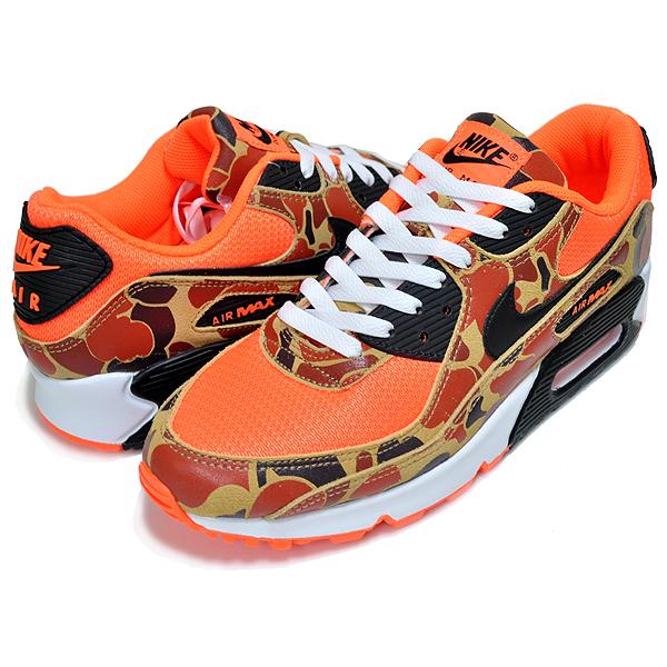 NIKE AIR MAX 90 SP ORANGE DUCK CAMO total orange/black