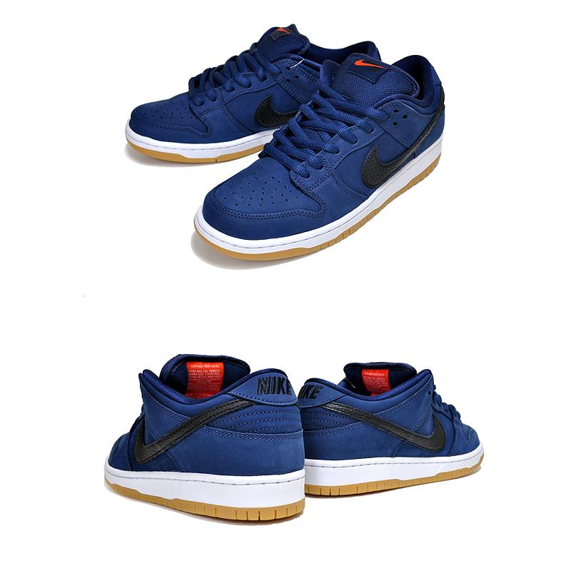Nike SB NIKE DUNK LOW PRO ISO ORANGE LABEL midnight navy/blk