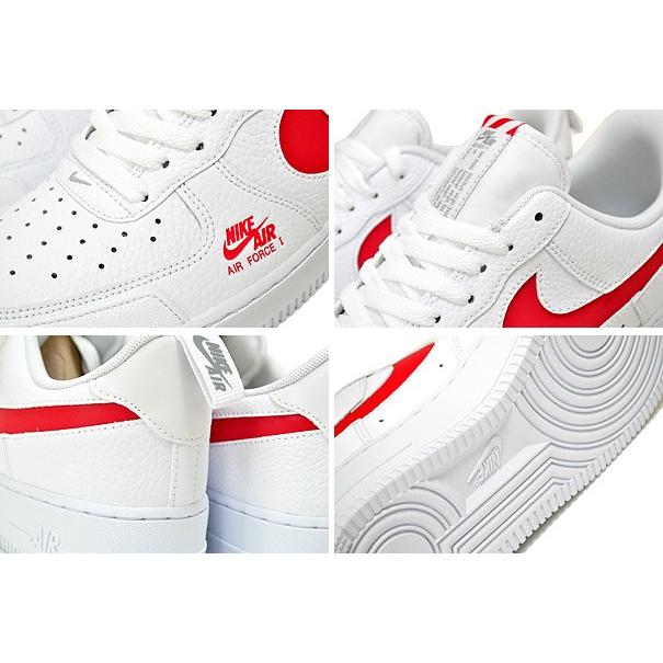 NIKE AIR FORCE 1 LV8 UTILYTY white/university red cw7579-101 ナイキ エアフォース 1 エレベイト ユーティリティ スニーカー AF1 ホワイト レッド｜limited-edition｜04