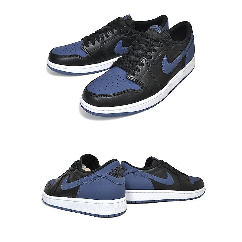 NIKE / AIR JORDAN 1 RETRO LOW OG/29cm/ブラック/ブルー/CZ0790-041 エア ジョーダン 1 NIKE AIR JORDAN RETRO LOW OG black/mystic navy