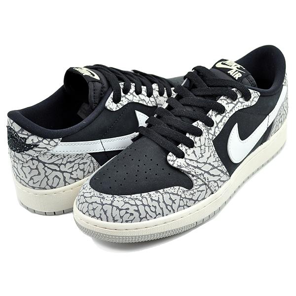 エア ジョーダン 1 NIKE AIR JORDAN RETRO LOW OG GS black/muslin 