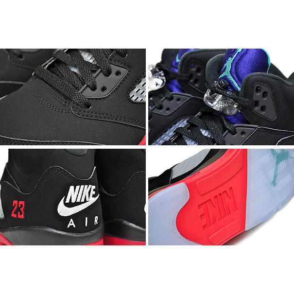 Jordan NIKE AIR JORDAN 5 RETRO TOP3 black/new emerald-fire red