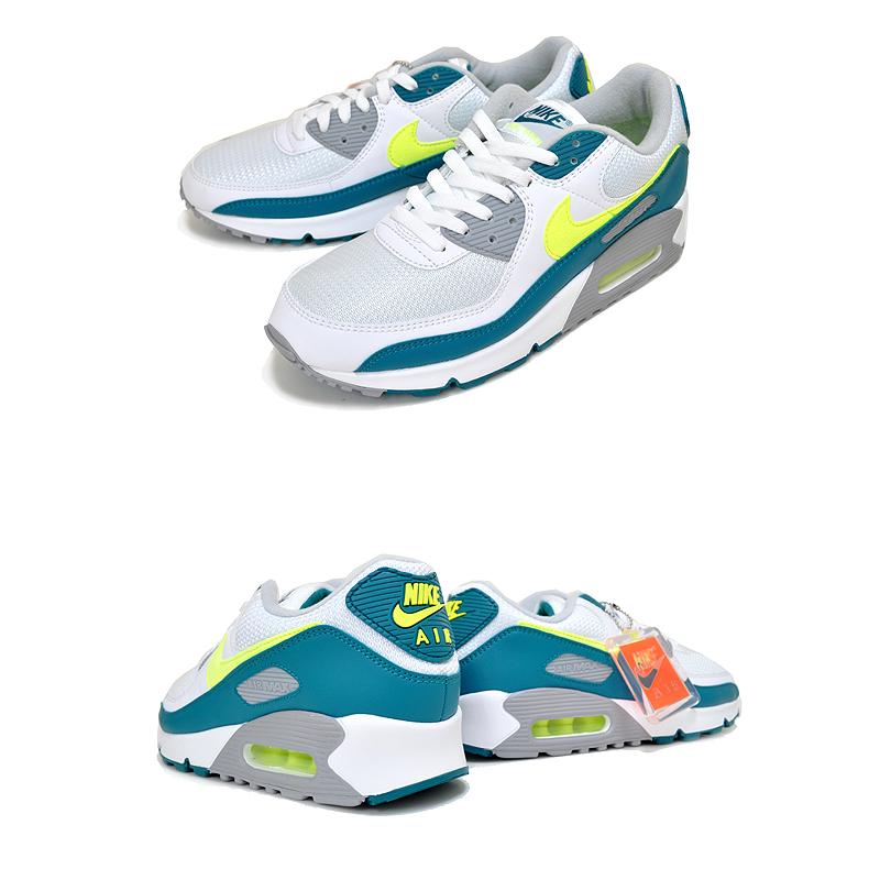 NIKE（ナイキ） NIKE AIR MAX III white/hot lime-spruce-grey fog 