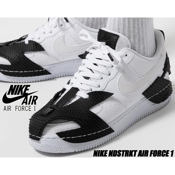 エア フォース 1 NIKE NDSTRKT AF1 white/wht-black cz3596-100 ナイキ