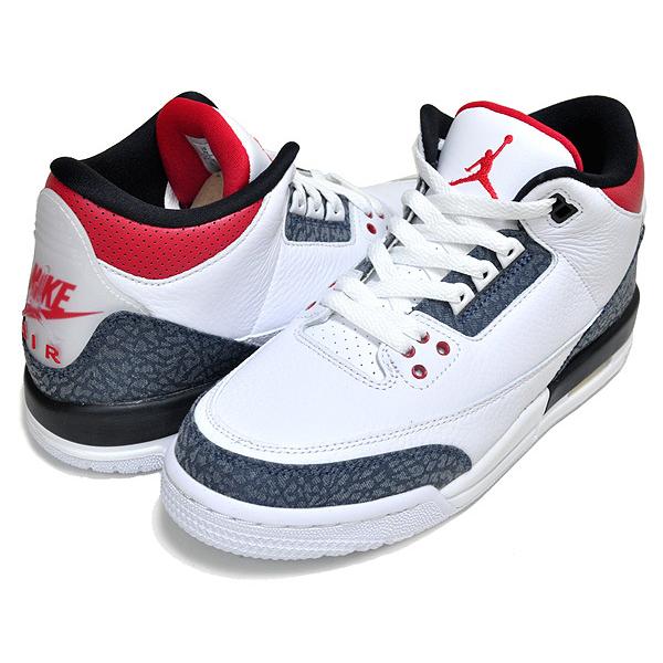 Jordan NIKE AIR JORDAN 3 RETRO SE (GS) white/fire red-black cz6634