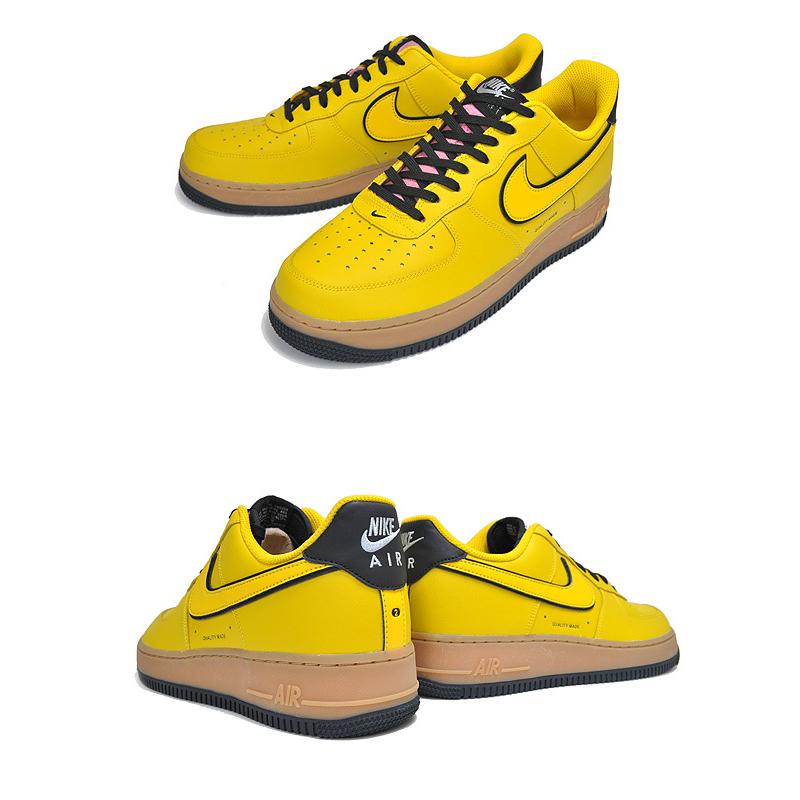 NIKE AIR FORCE 1 07 LV8 3 QUALITY MADE speed yellow/speed yellow cz7939-700 ナイキ エアフォース 1 '07 エレベイト 3 コルク イエロー ガム ピンク｜limited-edition｜03