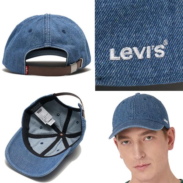 Levi's（リーバイス） LEVIS BASEBALL CAP INDIGO d7589-0002 ベース