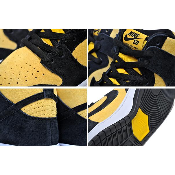 Nike SB NIKE DUNK HIGH PRO black/black-varsity maize db1640-001