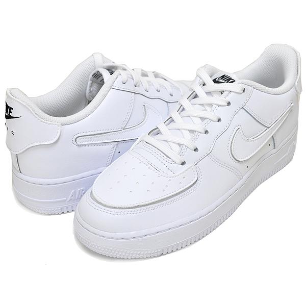 NIKE AF1/1 (GS)white/wht-black db2812-100 ナイキ エア
