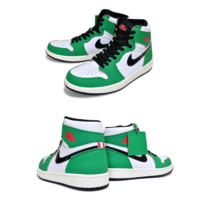 Jordan NIKE WMNS AIR JORDAN 1 HIGH OG lucky green/black-white-sail