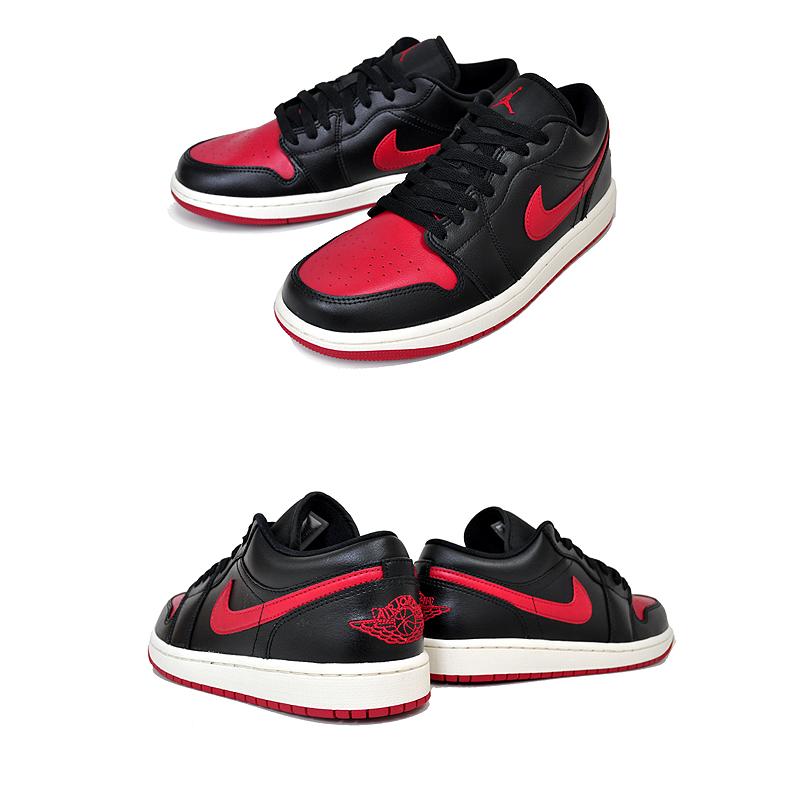 エア ジョーダン 1 NIKE WMNS AIR JORDAN LOW black/gym red エア ジョーダン 1 NIKE WMNS AIR JORDAN LOW black/gym red