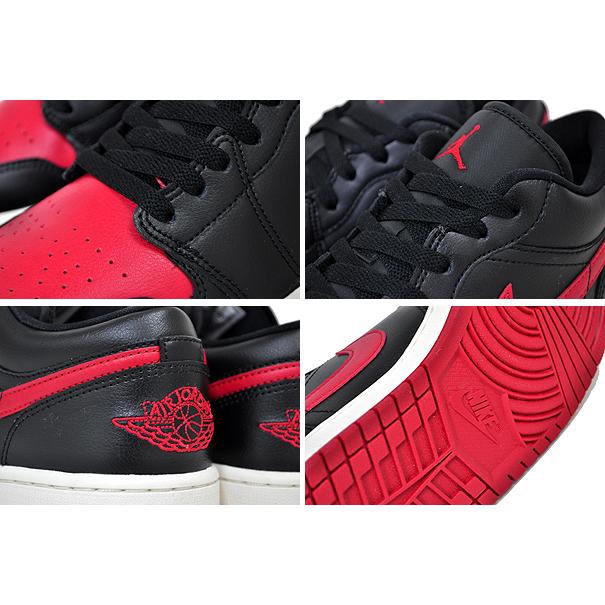 エア ジョーダン 1 NIKE WMNS AIR JORDAN LOW black/gym red エア ジョーダン 1 NIKE WMNS AIR JORDAN LOW black/gym red