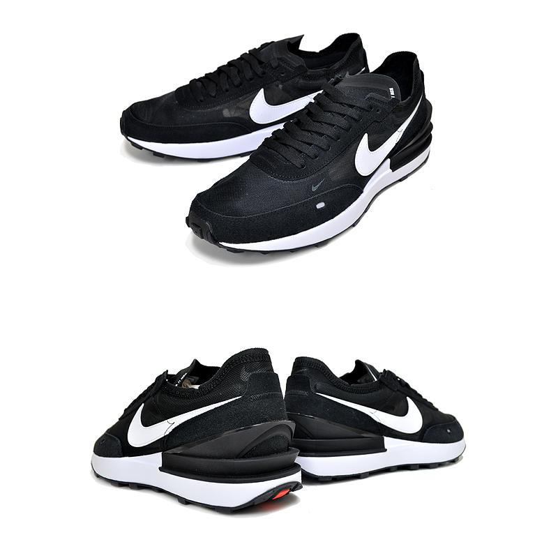 NIKE（ナイキ） NIKE WMNS WAFFLE ONE black/white-orange dc2533-001