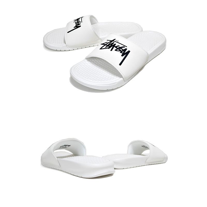 NIKE（ナイキ） NIKE BENASSI STUSSY sail/black dc5239-100 ベナッシ