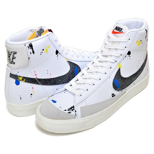 NIKE BLAZER MID 77 SPLATTER white/black-wht-sail dc7331-100 ナイキ ブレザー ミッド 77 スプラッター スニーカー ホワイト ブラック VINTAGE｜limited-edition｜02