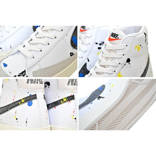 NIKE BLAZER MID 77 SPLATTER white/black-wht-sail dc7331-100 ナイキ ブレザー ミッド 77 スプラッター スニーカー ホワイト ブラック VINTAGE｜limited-edition｜04