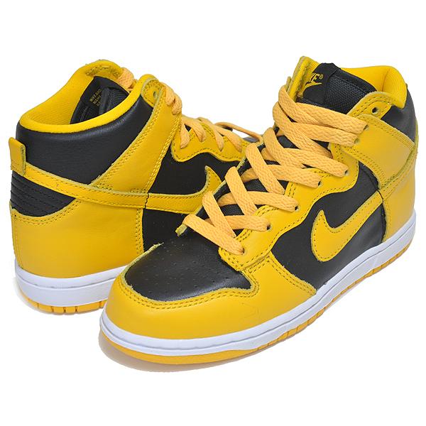 NIKE（ナイキ） NIKE DUNK HIGH SP(PS) IOWA black/varsity maize
