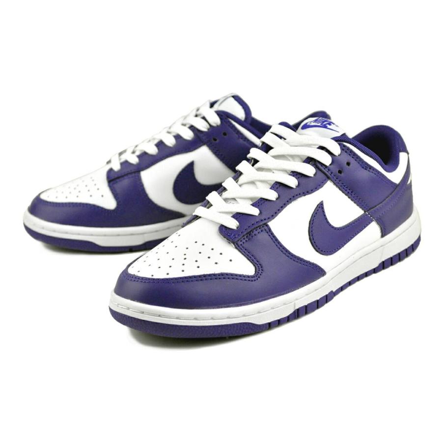 ナイキ　ダンク27.5 NIKE（ナイキ） NIKE DUNK LOW RETRO wht/court purple dd1391-104