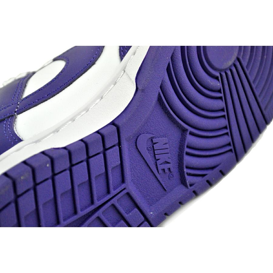 NIKE（ナイキ） NIKE DUNK LOW RETRO wht/court purple dd1391-104