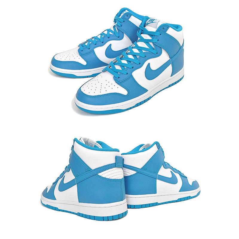 ダンク（NIKE） NIKE DUNK HI RETRO laser blue/laser blue-white