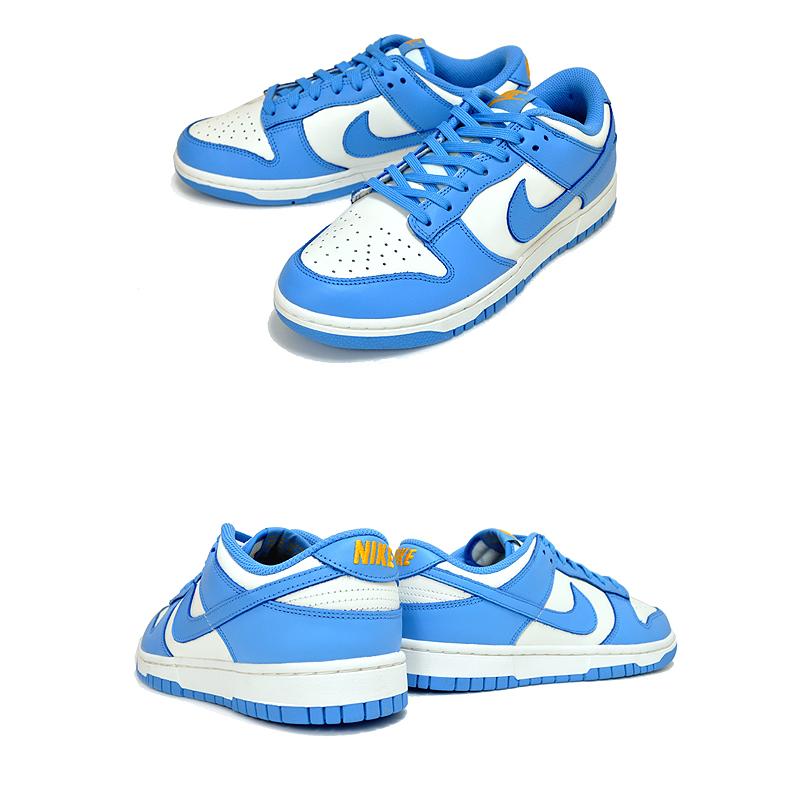 NIKE（ナイキ） NIKE WMNS DUNK LOW RETRO sail/coast-university gold 
